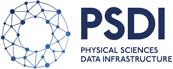 Logo of the Physical Sciences Data Infrastructure (PSDI)